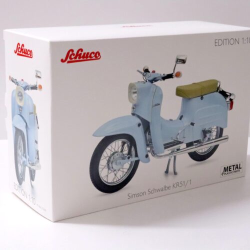 1:10 Schuco Simson Schwalbe KR51/1 light blue