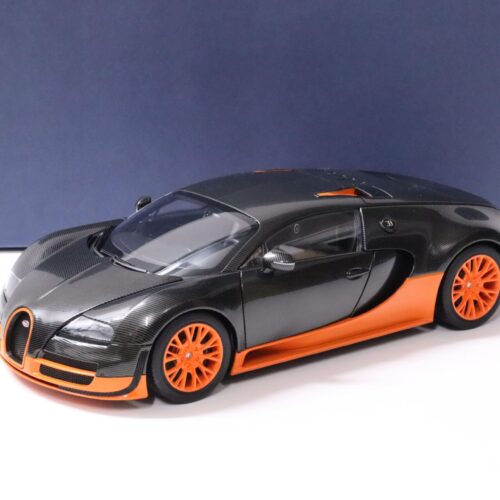 1:18 AUTOart Bugatti Veyron 16.4 Super Sport black/ orange Skirts