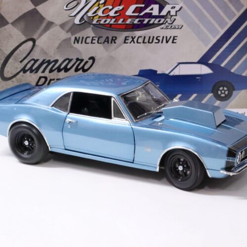 1:18 ACME 1967 Chevrolet Camaro DRAG OUTLAWS blue NICE CAR Limited 120 pcs.