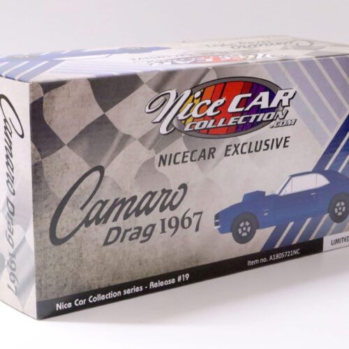 1:18 ACME 1967 Chevrolet Camaro DRAG OUTLAWS blue NICE CAR Limited 120 pcs.