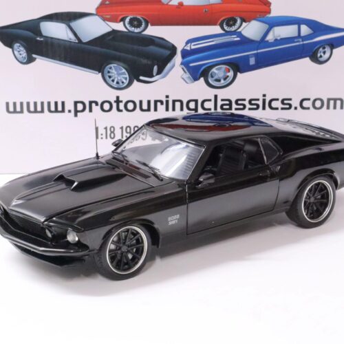 1:18 ACME 1969 Ford Mustang Boss 351 Street Fighter Pro Touring black