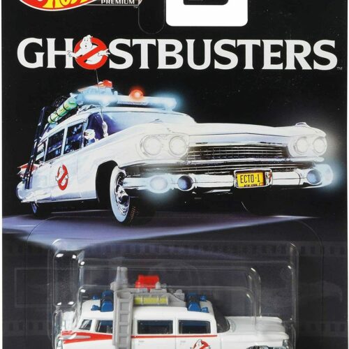 1:64 Hot Wheels 1959 Cadillac Ghostbusters ECTO-1 Retro Entertainment GJR39