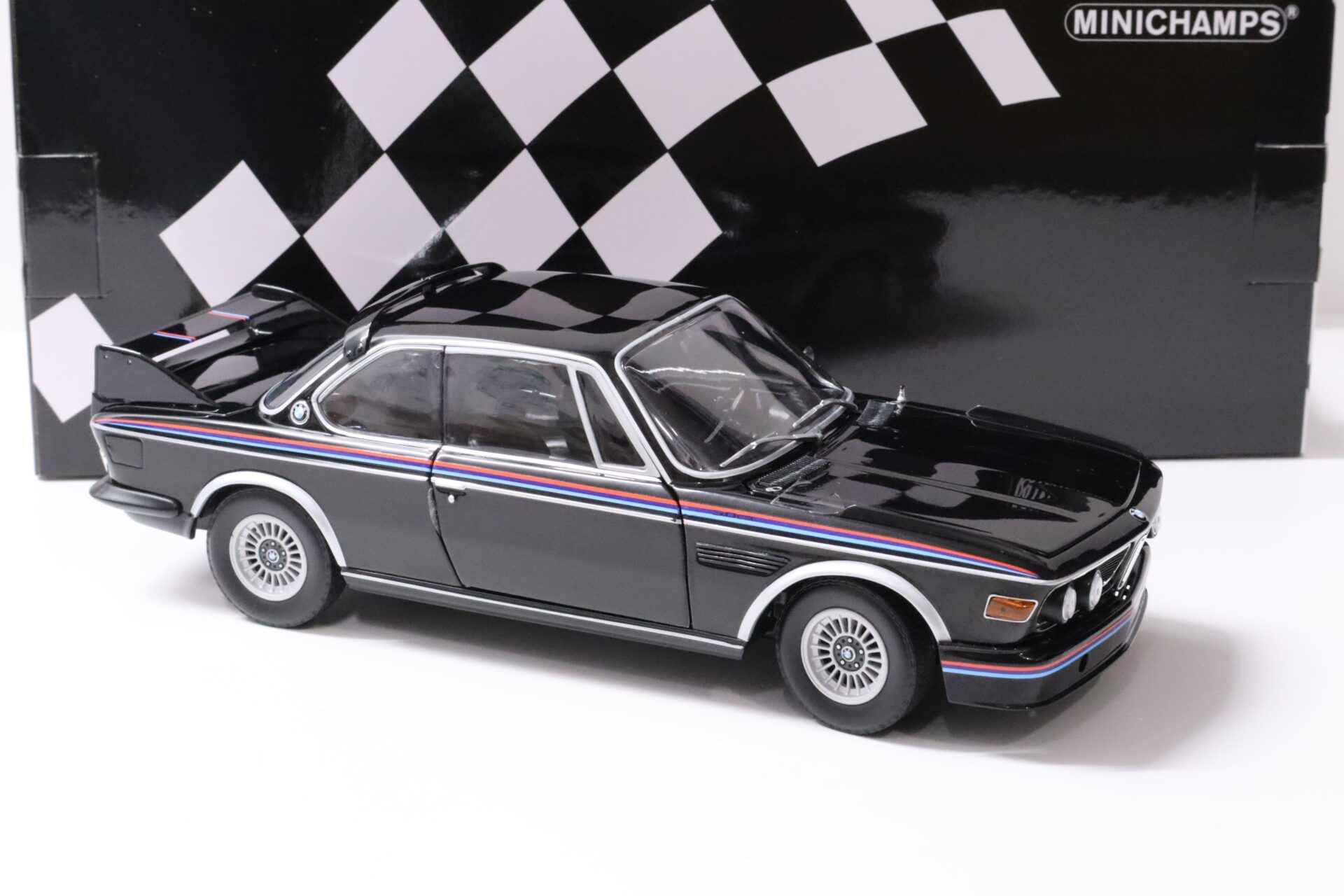 1:18 Minichamps BMW 3.0 CSL (E9) Coupe 1973 black