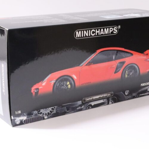 1:18 Minichamps Porsche 911 (997) GT2 RS 2011 red with black wheels