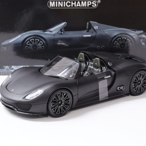 1:18 Minichamps Porsche 918 Spyder 2010 matt black