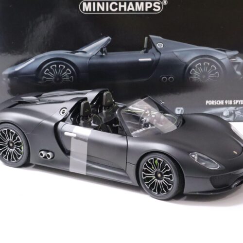 1:18 Minichamps Porsche 918 Spyder 2010 matt black