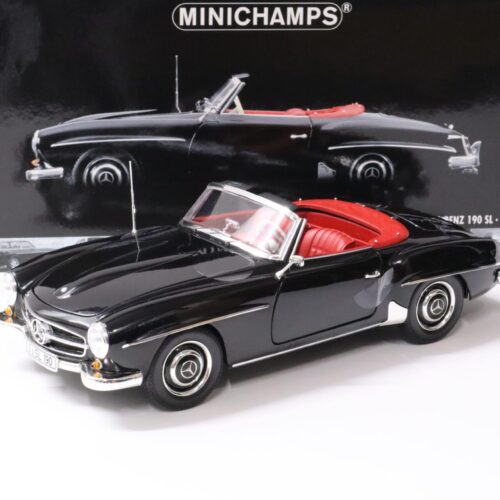 1:18 Minichamps Mercedes 190SL Cabriolet black 1955