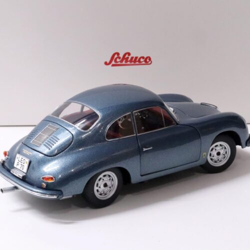 1:18 Schuco Porsche 356 A Carrera Coupe blue metallic "70 Jahre Porsche"