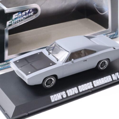 1:43 Greenlight Fast and Furious DOMÂ´s 1970 Dodge Charger R/T Coupe grey