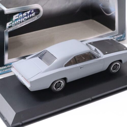1:43 Greenlight Fast and Furious DOM´s 1970 Dodge Charger R/T Coupe grey