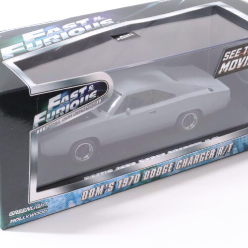 1:43 Greenlight Fast and Furious DOM´s 1970 Dodge Charger R/T Coupe grey