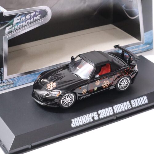 1:43 Greenlight Fast and Furious JOHNNYÂ´s 2000 Honda S2000 black