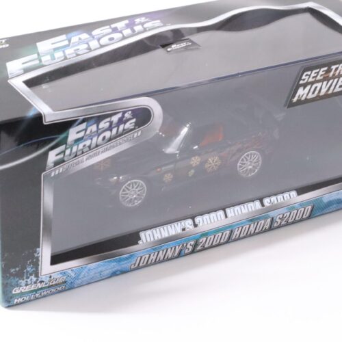 1:43 Greenlight Fast and Furious JOHNNYÂ´s 2000 Honda S2000 black