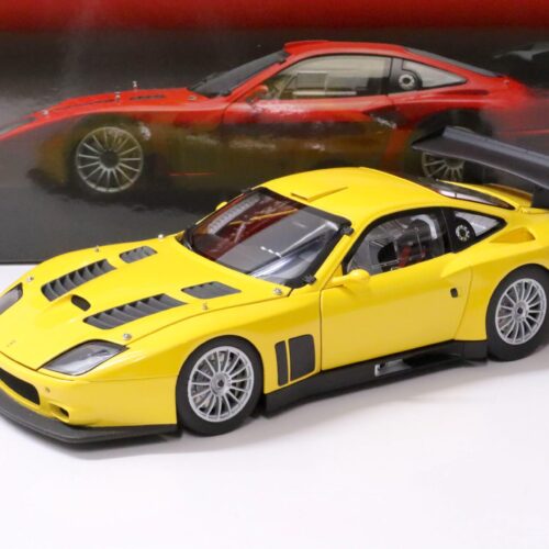 1:18 Kyosho Ferrari 575 GTC Coupe 2004 yellow