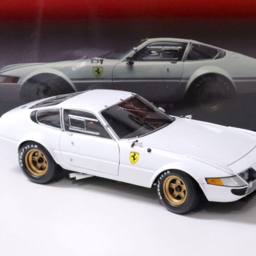 1:18 Kyosho Ferrari 365 GTB4 Competizione No Livery Version white
