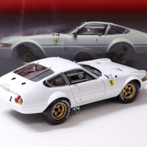 1:18 Kyosho Ferrari 365 GTB4 Competizione No Livery Version white