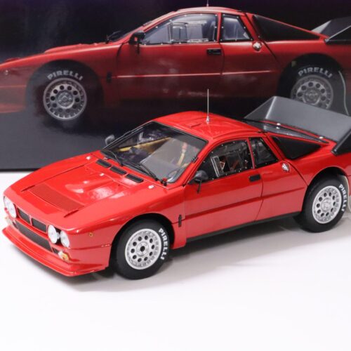 1:18 Kyosho Lancia 037 Rally Presentation Plain Body red