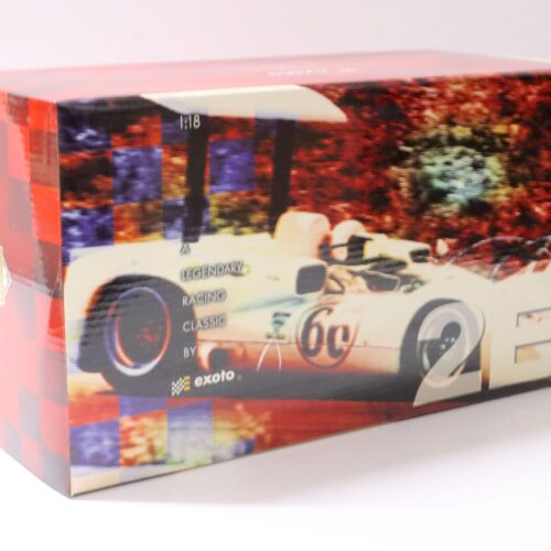 1:18 Exoto 1966 CHAPARRAL 2E CAN AM Pure Line Polished Aluminium