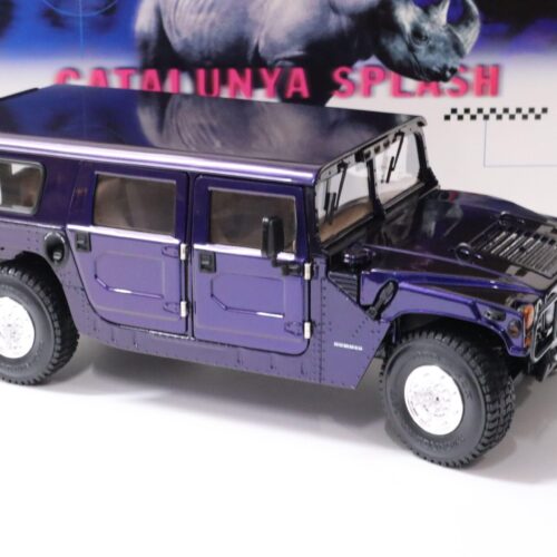 1:18 Exoto Standox Hummer Humvee Thunder Trac Exclusive Line Catalunya Splash