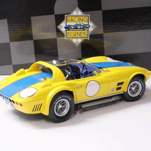 1:18 Exoto Chevrolet Grand Sport Roadster Chicago Hobby Show 1964 yellow