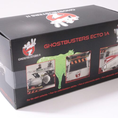1:43 Hot Wheels Elite 1959 Cadillac Miller GHOSTBUSTERS ECTO 1A white SEALED