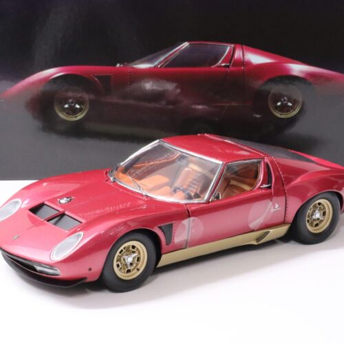 1:18 Kyosho Lamborghini Miura Jota SVJ Coupe Burgundy red