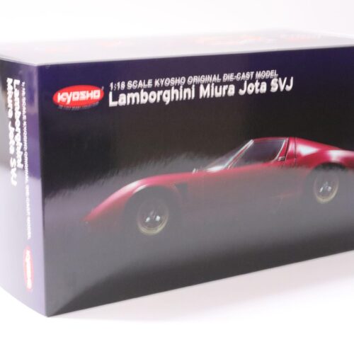 1:18 Kyosho Lamborghini Miura Jota SVJ Coupe Burgundy red