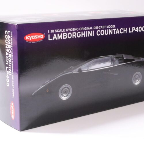 1:18 Kyosho Lamborghini Countach LP400 Coupe black