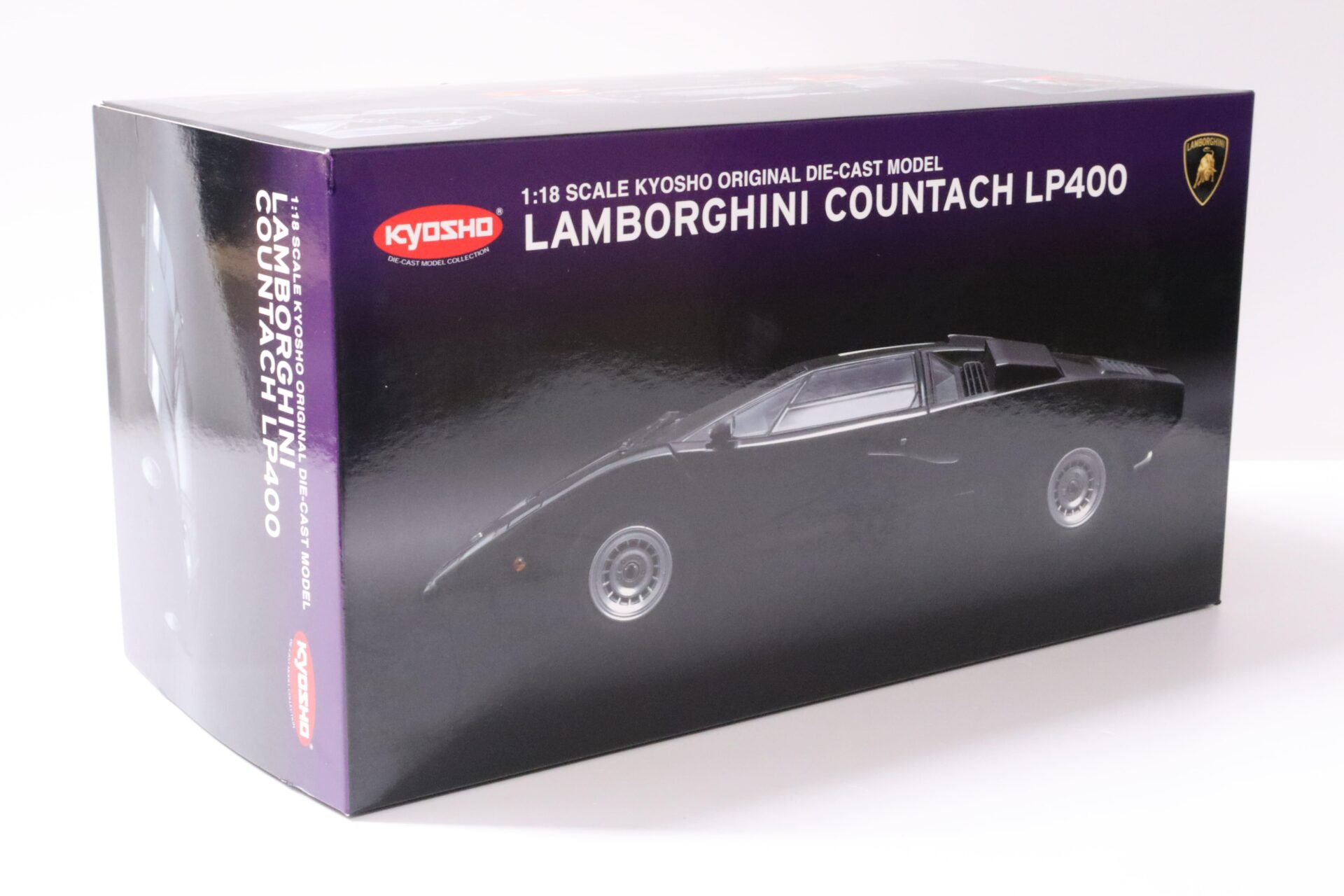 1:18 Kyosho Lamborghini Countach LP400 Coupe black