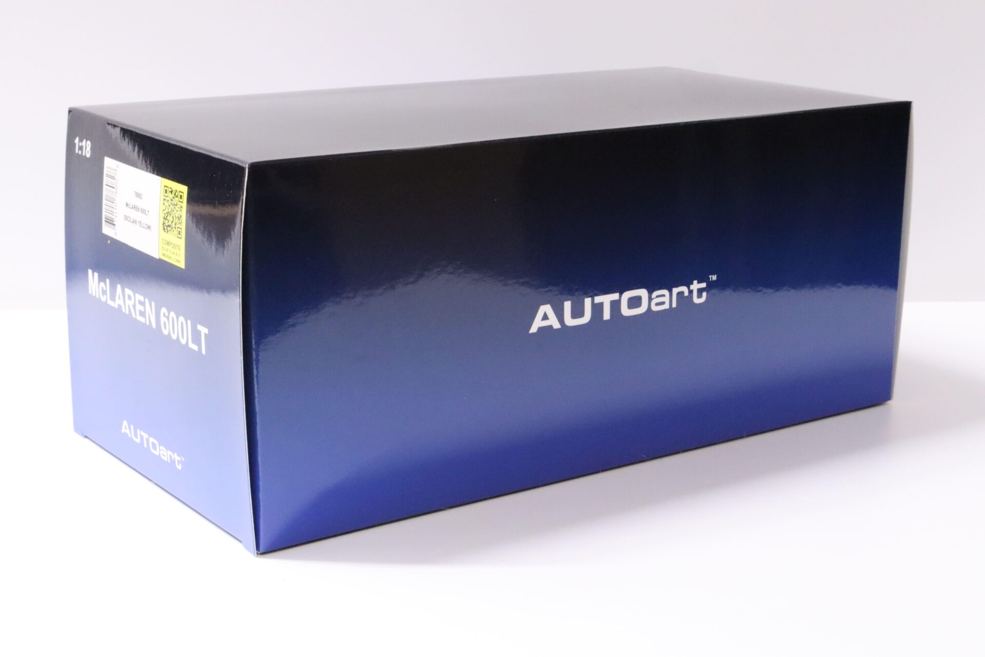 1:18 AUTOart McLAREN 600LT Coupe 2019 Sicilian yellow metallic