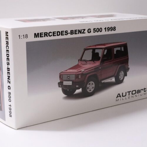 1:18 AUTOart Mercedes G-Klasse G500 SWB 1998 red