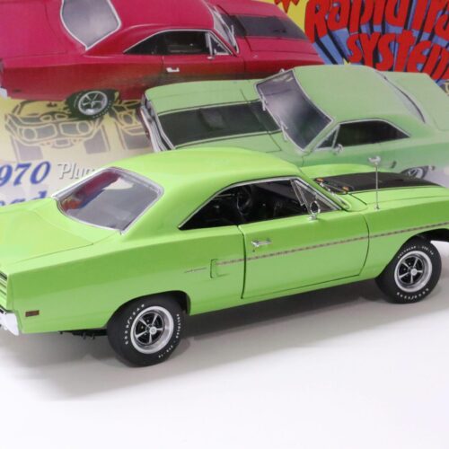 1:18 GMP 1970 Plymouth Road Runner "The Rapid Transit System" green