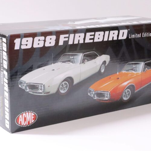 1:18 ACME 1968 Pontiac Firdbird Coupe white/ black roof