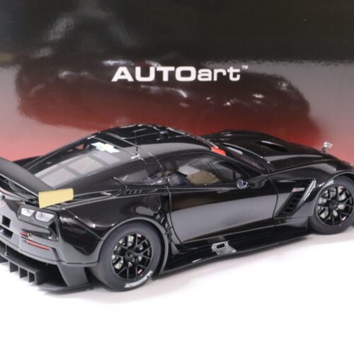 1:18 AUTOart Chevrolet Corvette C7.R Plain Body Version Glossy black