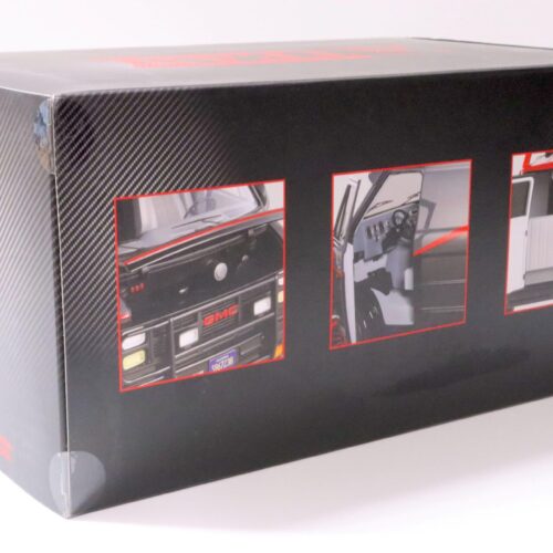 1:18 Hot Wheels Elite GMC Vandura A-Team Van Bus 1983 black/ grey SEALED