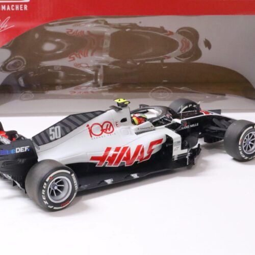 1:18 Minichamps HAAS F1 Team VF-20 Mick Schumacher FP1 ABU Dhabi GP 2020