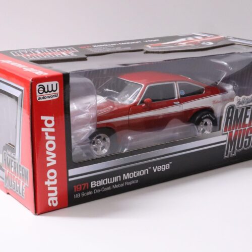 1:18 Auto World 1971 Chevrolet Vega Baldwin Motion red/ white