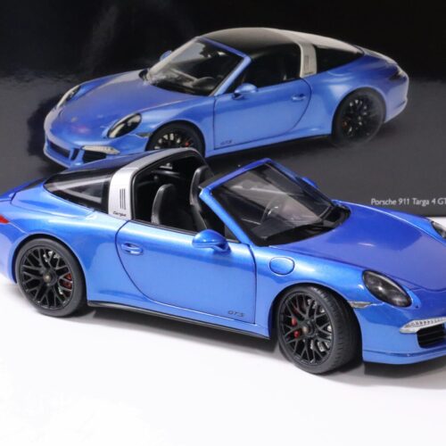 1:18 Schuco Porsche 911 (991) Targa 4 GTS saphir blue metallic