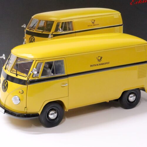 1:18 Schuco VW T1 Transporter Deutsche Bundespost yellow