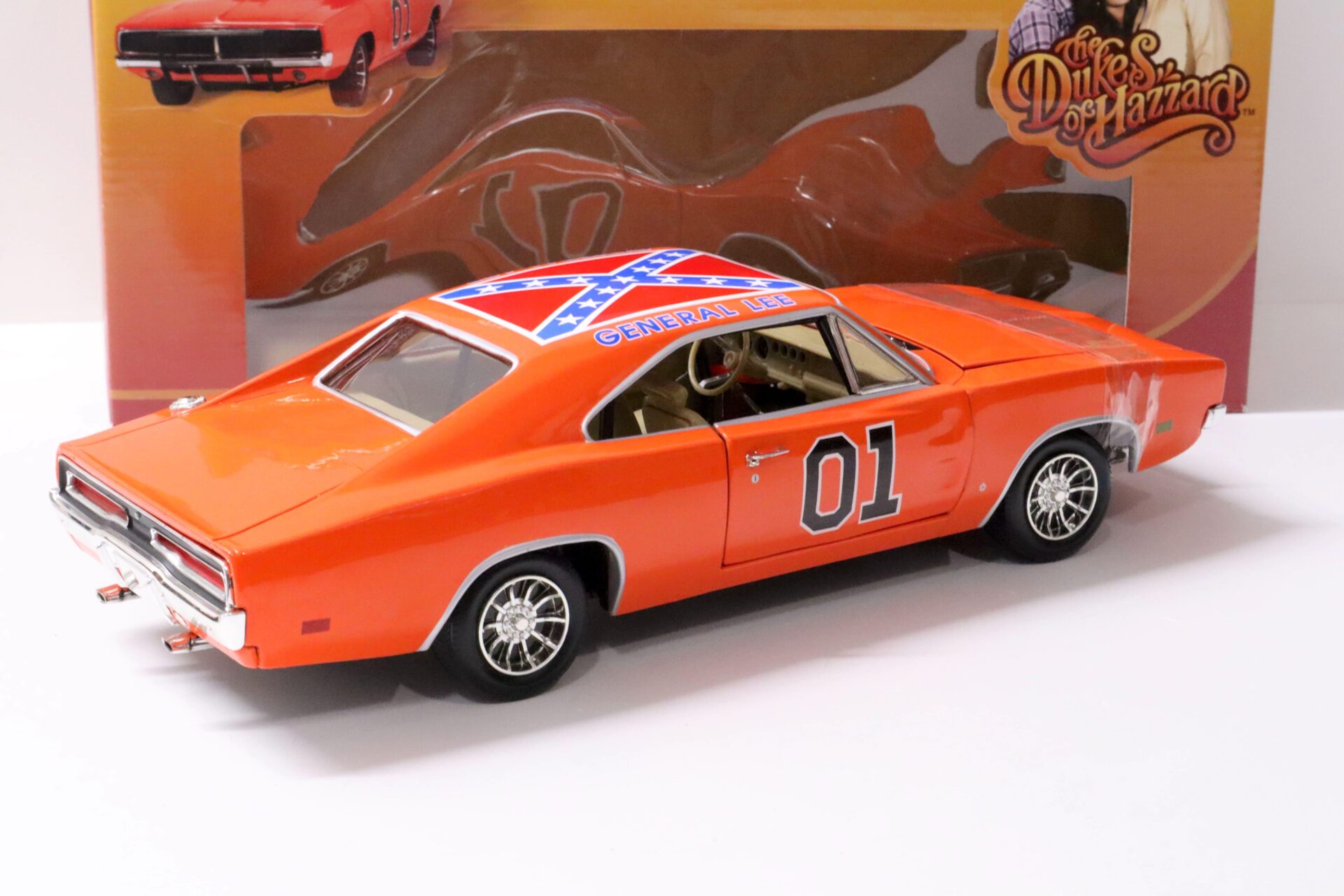 1:18 ERTL 1969 Dodge Charger General Lee Dukes of Hazzard orange