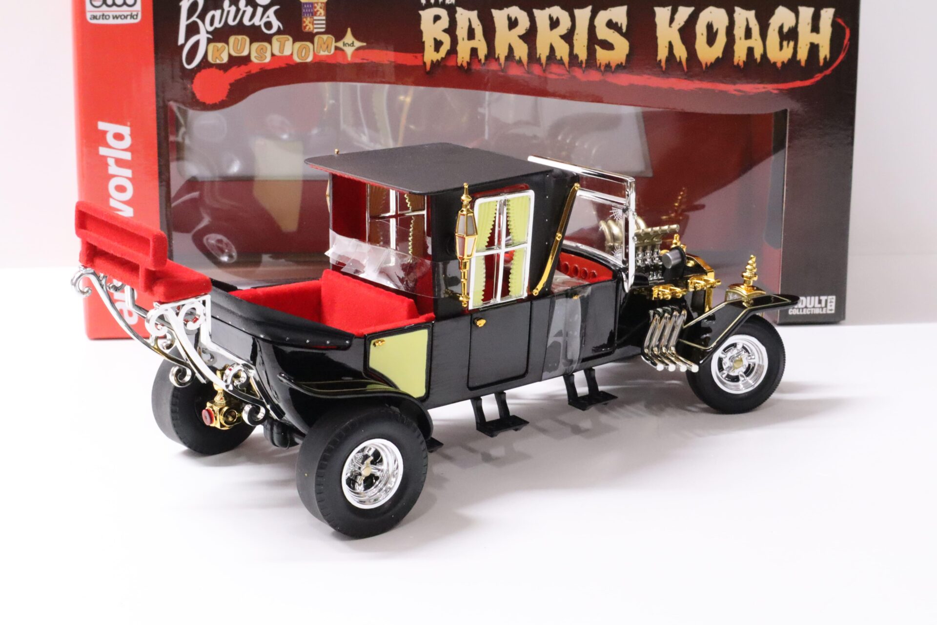 1:18 Auto World Barris Kustom "The Barris Koach" black Movie Car