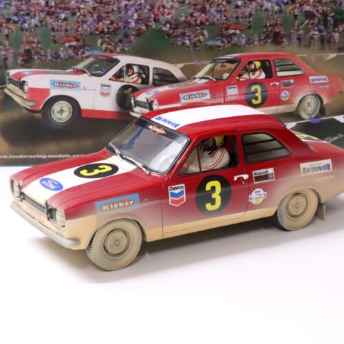 1:18 Laudoracing-Model Ford Escort Rally 1968 Bud Spencer #3 red