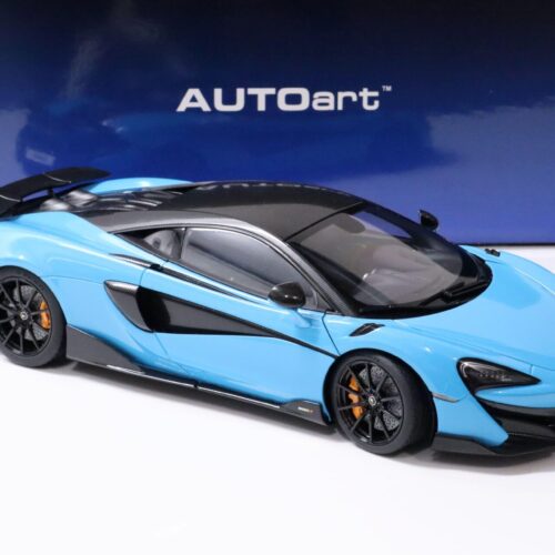 1:18 AUTOart McLAREN 600LT Coupe 2019 Fistral blue metallic