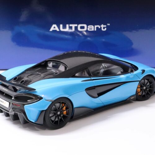 1:18 AUTOart McLAREN 600LT Coupe 2019 Fistral blue metallic