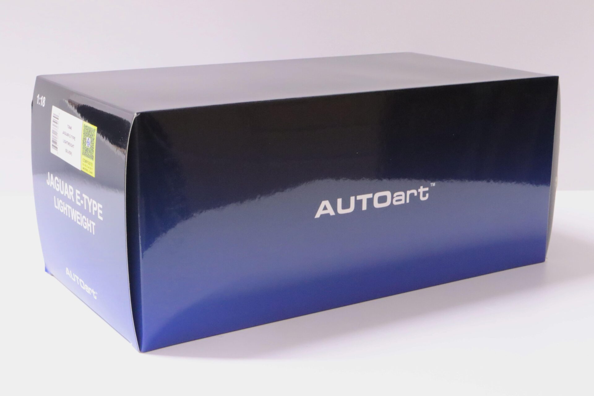 1:18 AUTOart Jaguar E-Type Lightweight silver metallic with Hardtop 1963