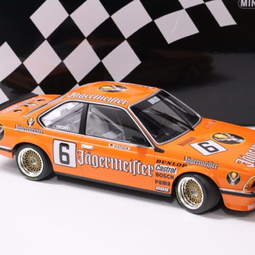 1:18 Minichamps BMW 635 CSI JÄGERMEISTER Brun Motorsport #6 Stuck DPM 1984