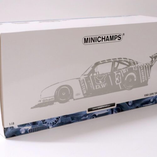 1:18 Minichamps Ford Capri Turbo Gr. 5 D&W #3 K. Niedzwiedz DRM 1982