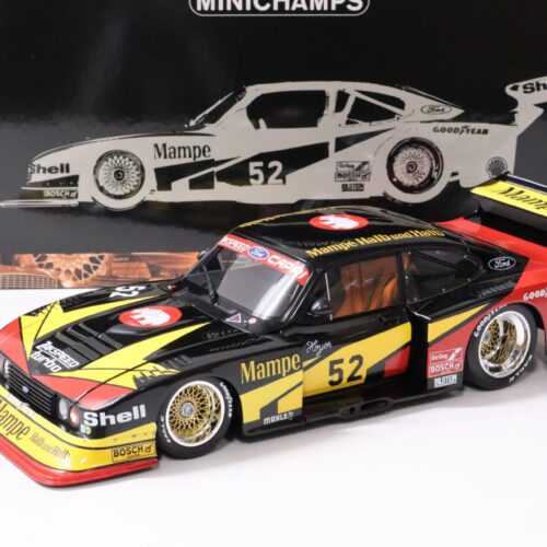 1:18 Minichamps Ford Capri Turbo Gr. 5 MAMPE #52 Hans Heyer DRM 1978