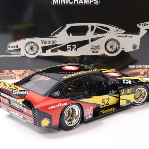 1:18 Minichamps Ford Capri Turbo Gr. 5 MAMPE #52 Hans Heyer DRM 1978