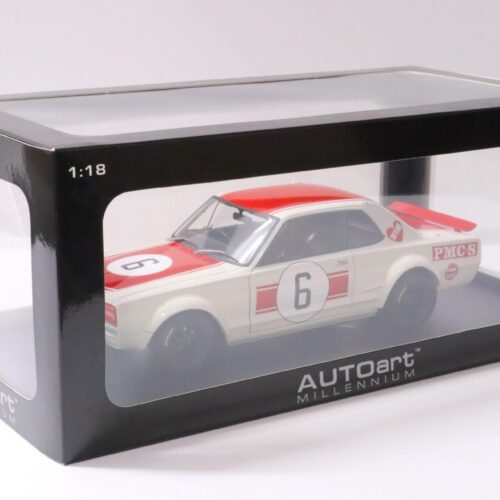 1:18 AUTOart Nissan Skyline GTR (KPGC10) #6 Japan GP Winner 1971 Takahashi